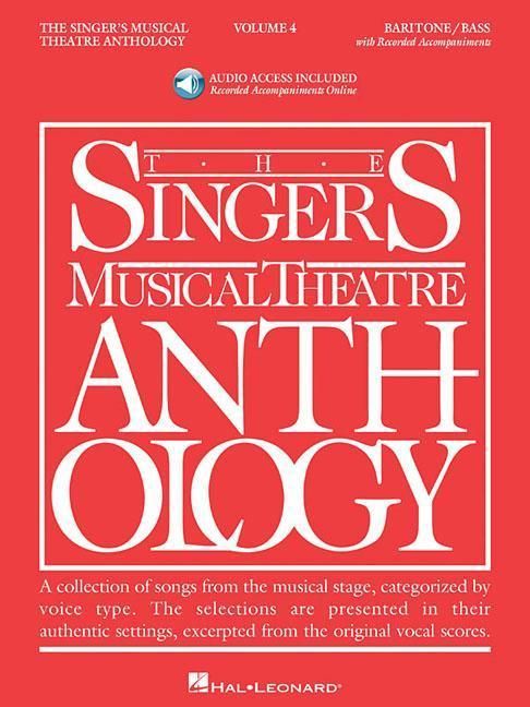 Produktbild: Singer's Musical Theatre Anthology - Volume 4 Baritone/Bass Book/Online Audio