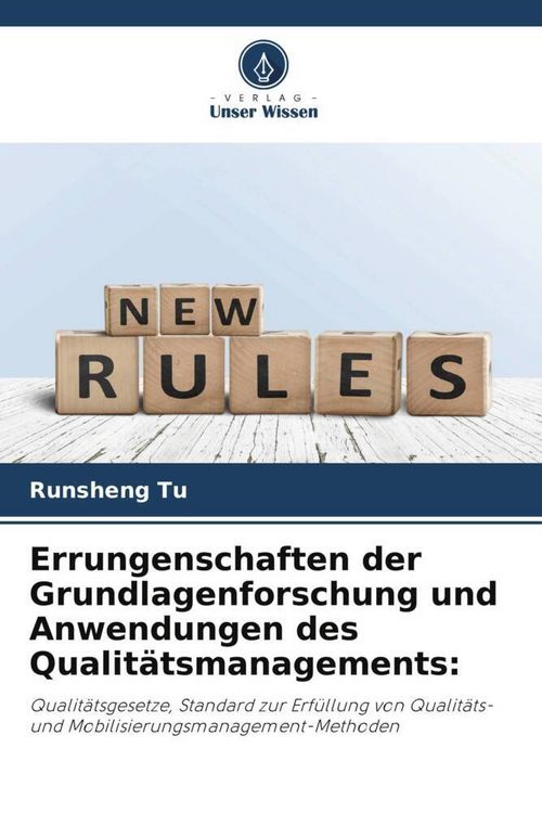 Produktbild: Errungenschaften der Grundlagenforschung und Anwendungen des Qualit&auml;tsmanagements: