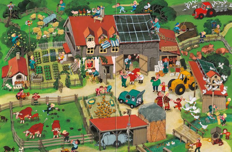Produktbild: Mein Wimmelbuch: Auf dem Lande