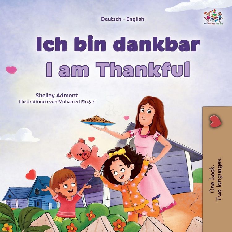 Produktbild: I am Thankful (German English Bilingual Children's Book)
