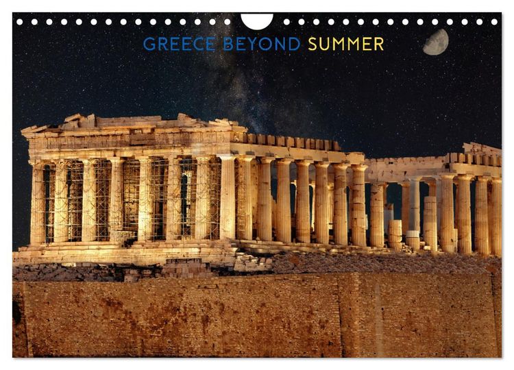 Produktbild: Greece Beyond Summer (Wall Calendar 2026 DIN A4 landscape), CALVENDO 12 Month Wall Calendar