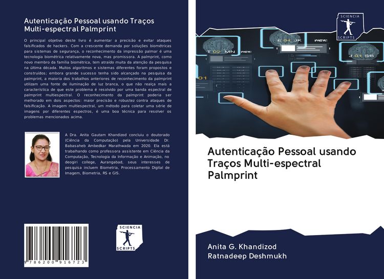 Produktbild: Autentica&ccedil;&atilde;o Pessoal usando Tra&ccedil;os Multi-espectral Palmprint