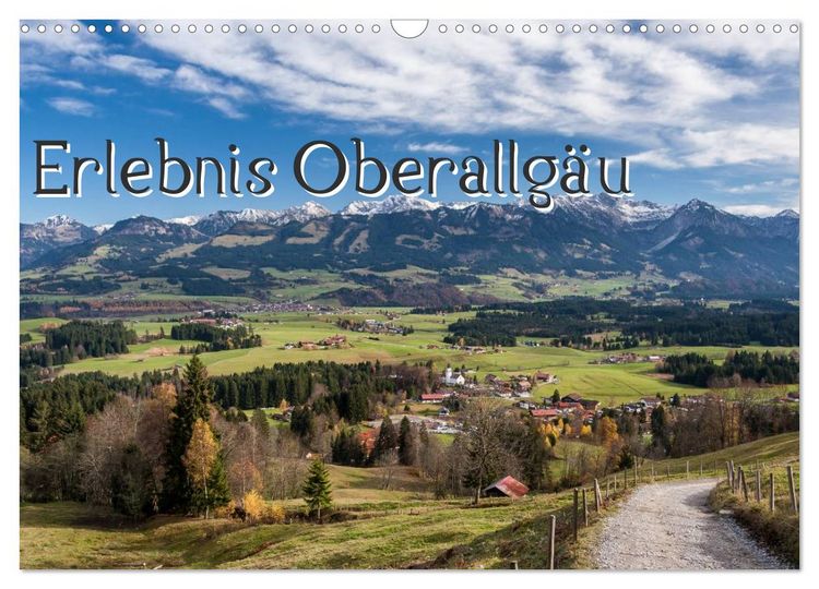 Produktbild: Erlebnis Oberallg&auml;u (Wandkalender 2026 DIN A3 quer), CALVENDO Monatskalender