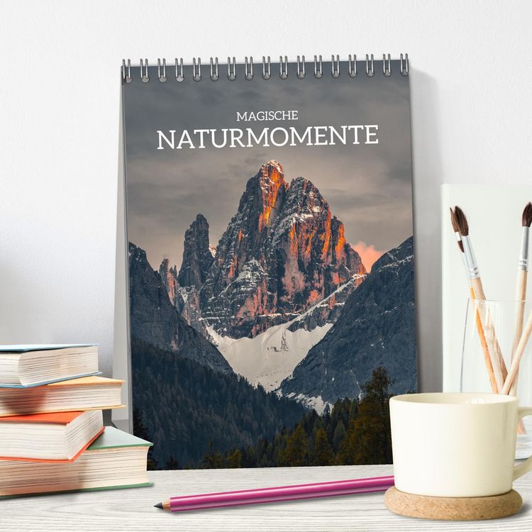 Produktbild: Magische Naturmomente (Tischkalender 2026 DIN A5 hoch), CALVENDO Monatskalender