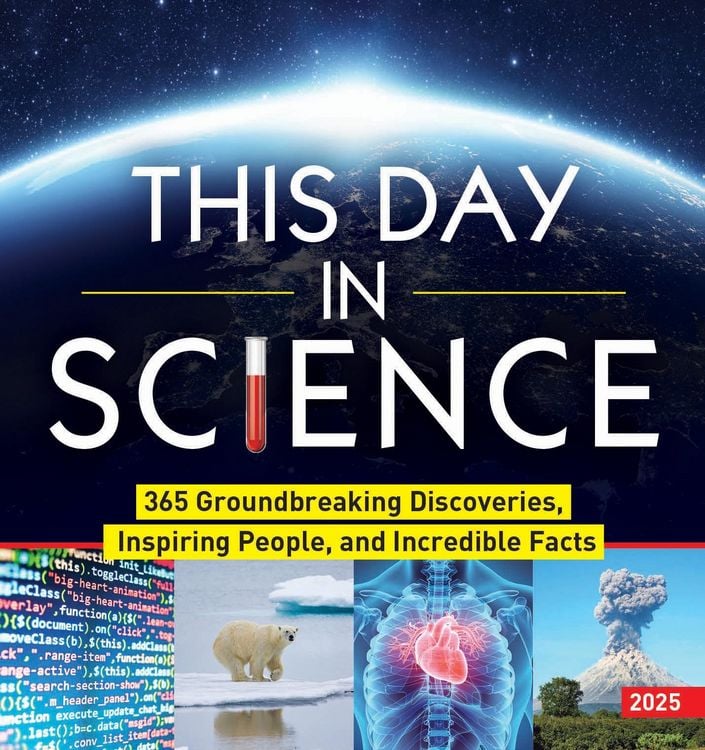 Produktbild: 2025 This Day in Science Boxed Calendar