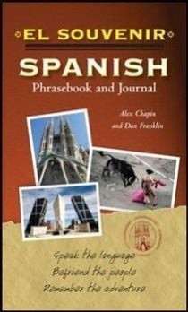 Produktbild: El Souvenir Spanish Phrasebook and Journal