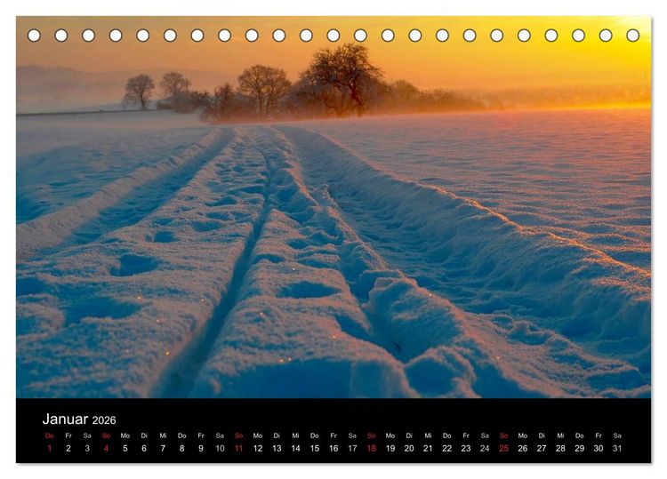 Produktbild: Wege 2026 (Tischkalender 2026 DIN A5 quer), CALVENDO Monatskalender