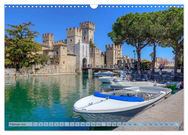 Produktbild: Gardasee, das Paradies im Norden Italiens (Wandkalender 2026 DIN A3 quer), CALVENDO Monatskalender