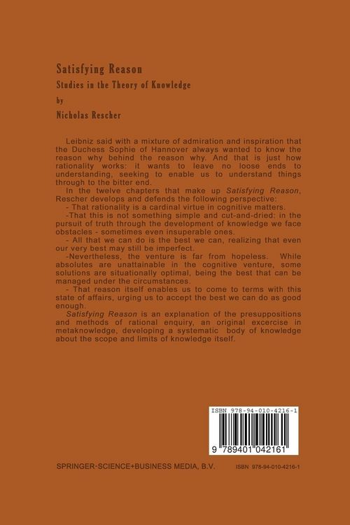 Produktbild: Satisfying Reason