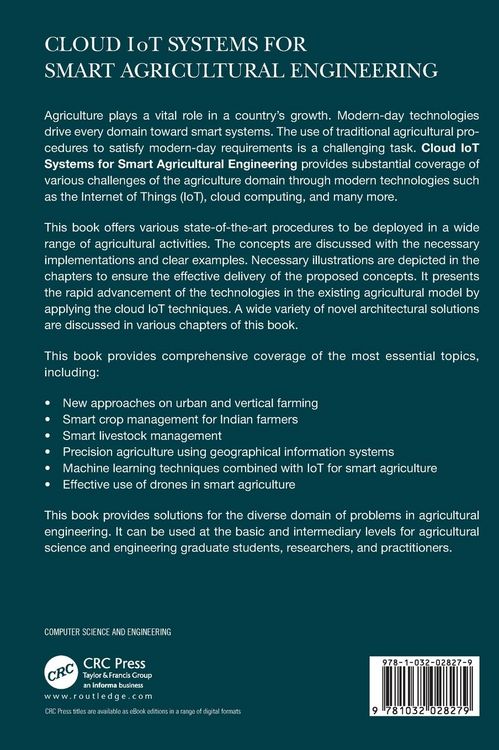 Produktbild: Cloud IoT Systems for Smart Agricultural Engineering