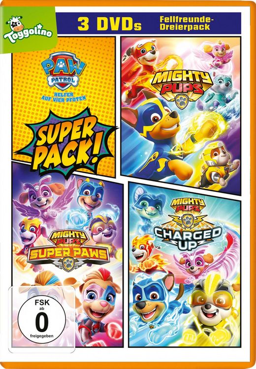 Produktbild: Paw Patrol - Mighty Pups 3er Pack [3 DVDs]