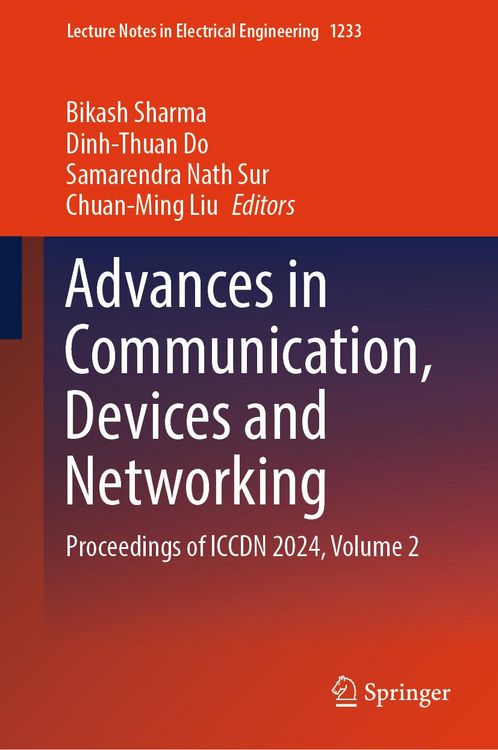 Produktbild: Advances in Communication, Devices and Networking