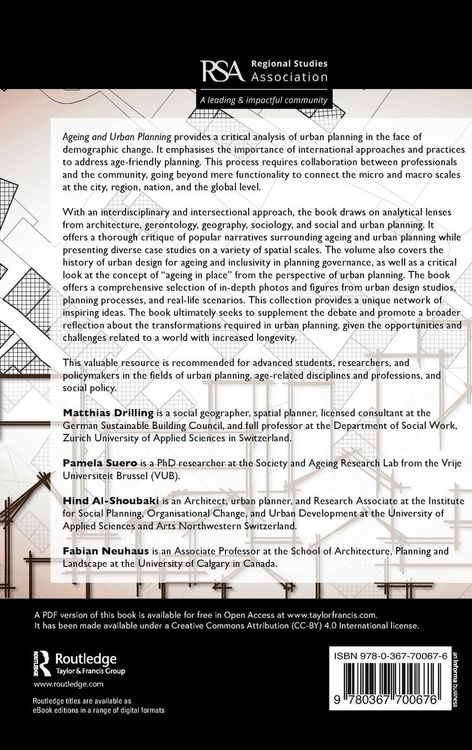 Produktbild: Ageing and Urban Planning