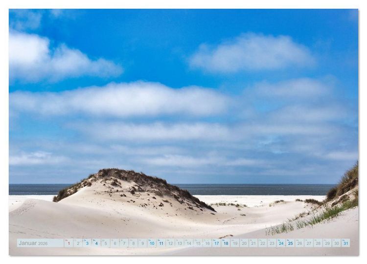 Produktbild: Amrum einfach sch&ouml;n (hochwertiger Premium Wandkalender 2026 DIN A2 quer), Kunstdruck in Hochglanz