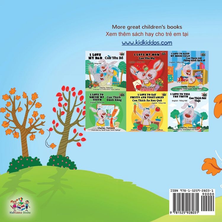 Produktbild: I Love Autumn (English Vietnamese Bilingual Book for Children)