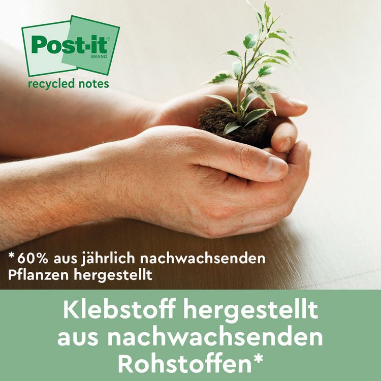Produktbild: Super Sticky 654 Recycl. 3+1