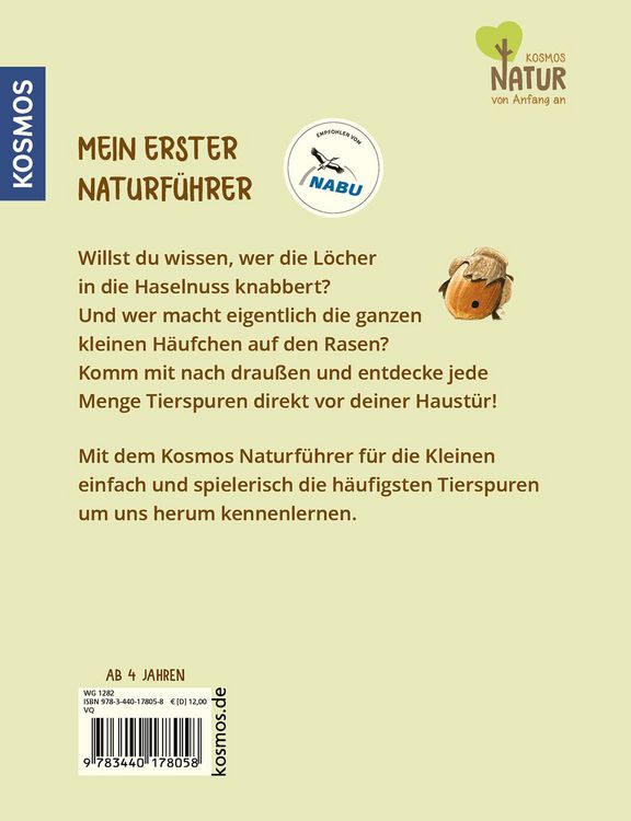 Produktbild: Mein erster Naturf&uuml;hrer, Welche Tierspur ist das?