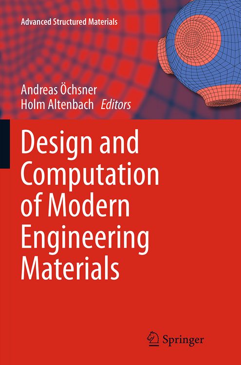 Produktbild: Design and Computation of Modern Engineering Materials