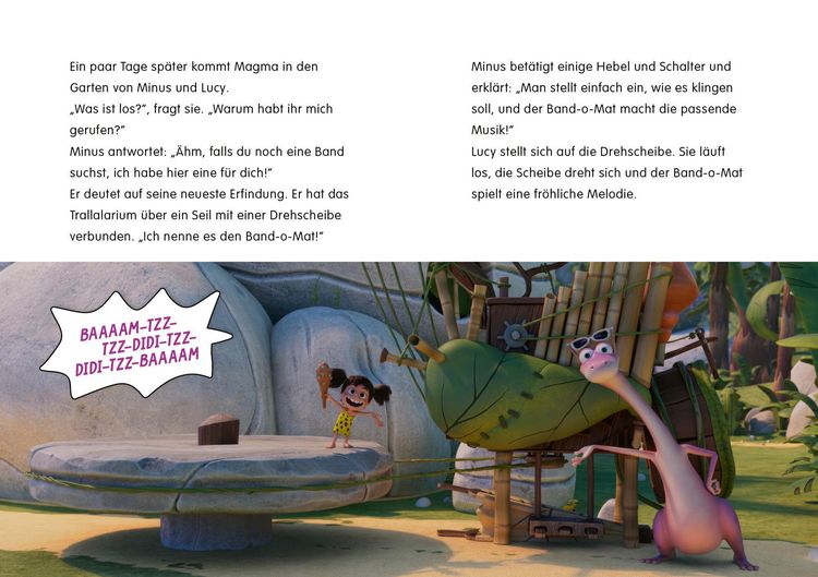 Produktbild: Minus Drei und die wilde Lucy &ndash; Magma und die Lavas