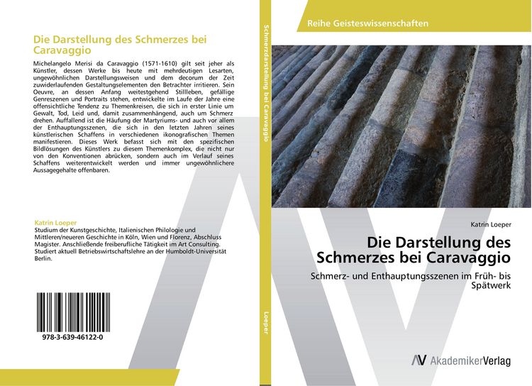 Produktbild: Die Darstellung des Schmerzes bei Caravaggio