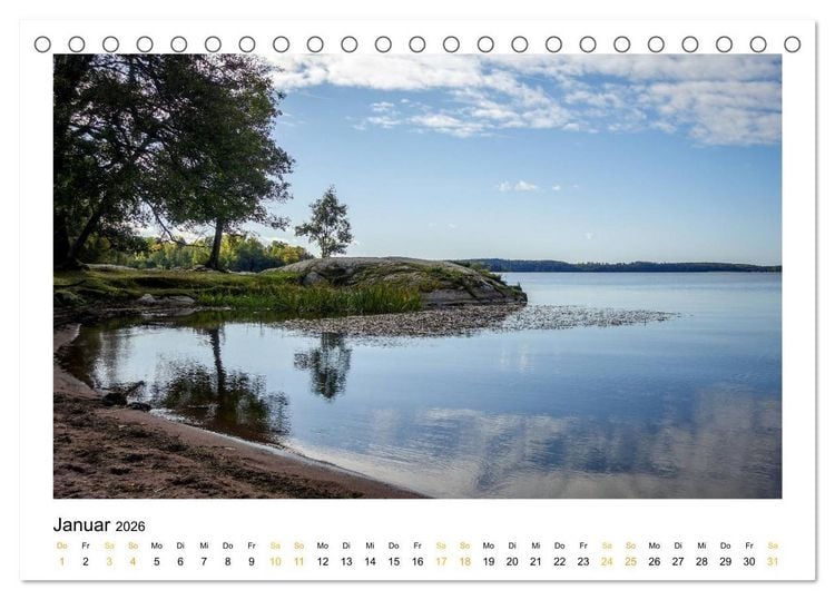 Produktbild: Fernweh Ostsee (Tischkalender 2026 DIN A5 quer), CALVENDO Monatskalender
