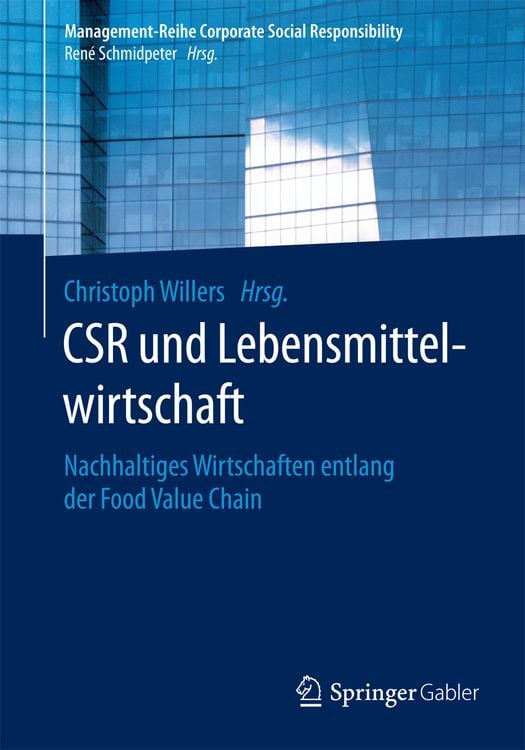 Produktbild: CSR und Lebensmittelwirtschaft