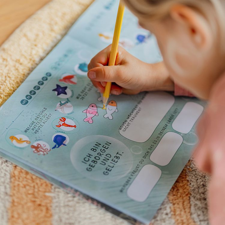 Produktbild: Mein erstes Tagebuch - Lou im Meer voller kunterbunter Gef&uuml;hle