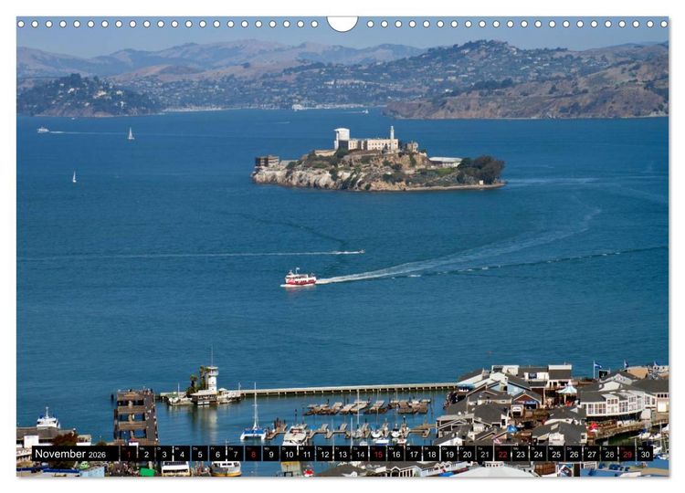Produktbild: San Francisco - Traumstadt in Kalifornien (Wandkalender 2026 DIN A3 quer), CALVENDO Monatskalender