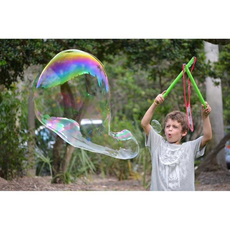 Produktbild: South Beach Bubbles: Riesenseifenblasen-Set