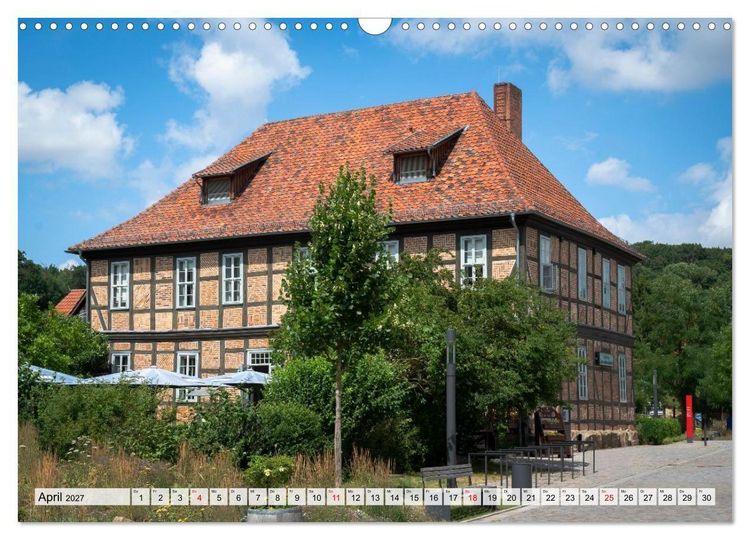 Produktbild: Klosterwelten - Zisterzienser im Harz (Wandkalender 2027 DIN A3 quer), CALVENDO Monatskalender