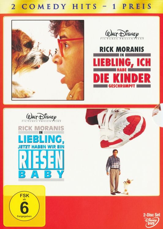 Produktbild: Liebling, ich habe die Kinder geschrumpft/Liebling, jetzt haben wir ein Riesenbaby [2 DVDs]