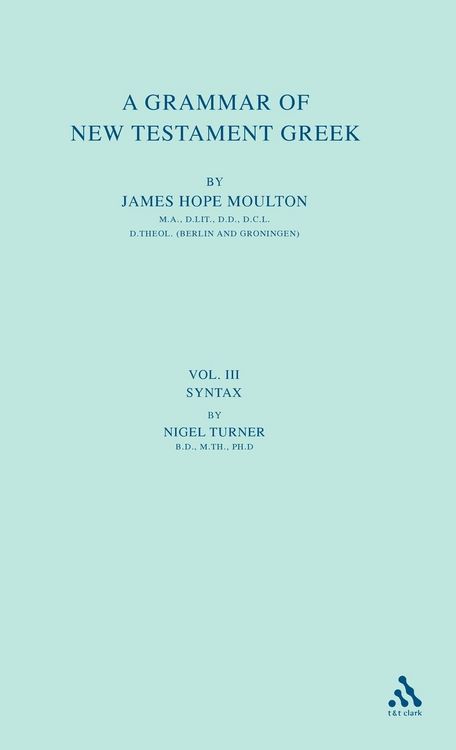 Produktbild: A Grammar of New Testament Greek