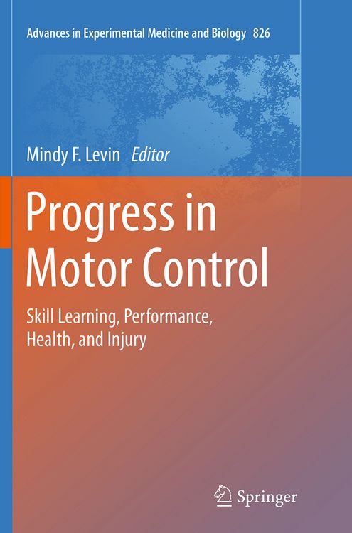 Produktbild: Progress in Motor Control
