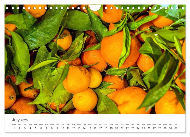 Produktbild: The colorful Morocco (Wall Calendar 2026 DIN A4 landscape), CALVENDO 12 Month Wall Calendar