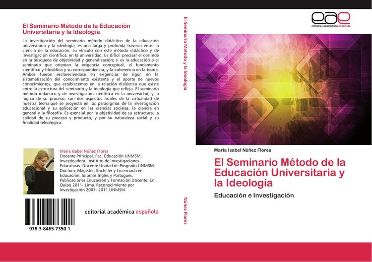 Produktbild: El Seminario M&eacute;todo de la Educaci&oacute;n Universitaria y la Ideolog&iacute;a