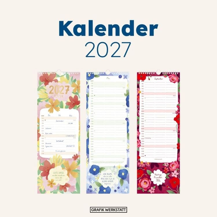 Produktbild: Paarplaner 2027 Floral