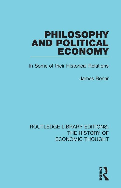 Produktbild: Philosophy and Political Economy