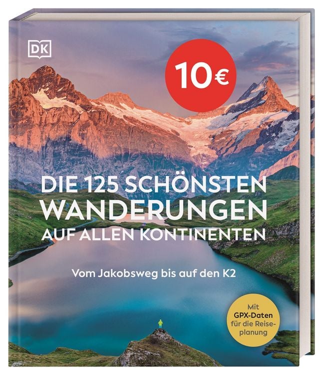 Produktbild: Die 125 sch&ouml;nsten Wanderungen auf allen Kontinenten