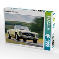 Produktbild: CALVENDO Puzzle Mercedes Benz 250 SL (1963) | 1000 Teile Lege-Gr&ouml;&szlig;e 64x48cm Foto-Puzzle f&uuml;r gl&uuml;ckliche Stunden