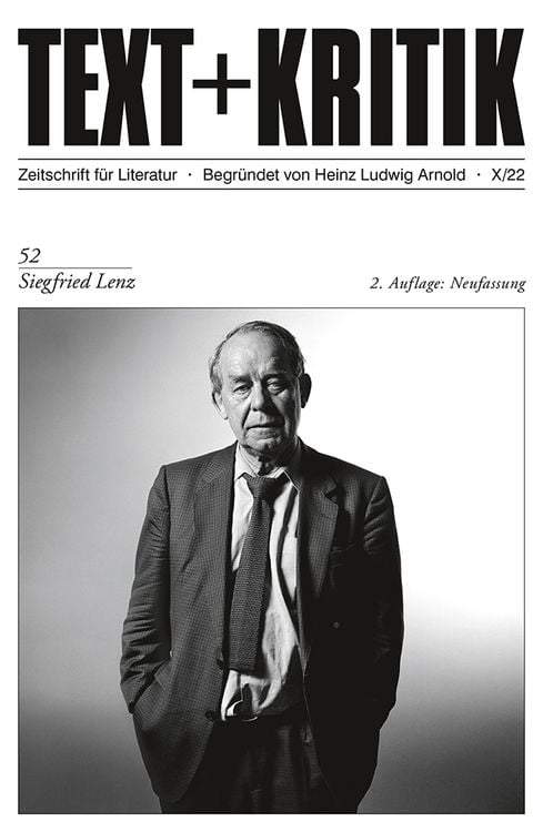 Produktbild: Siegfried Lenz