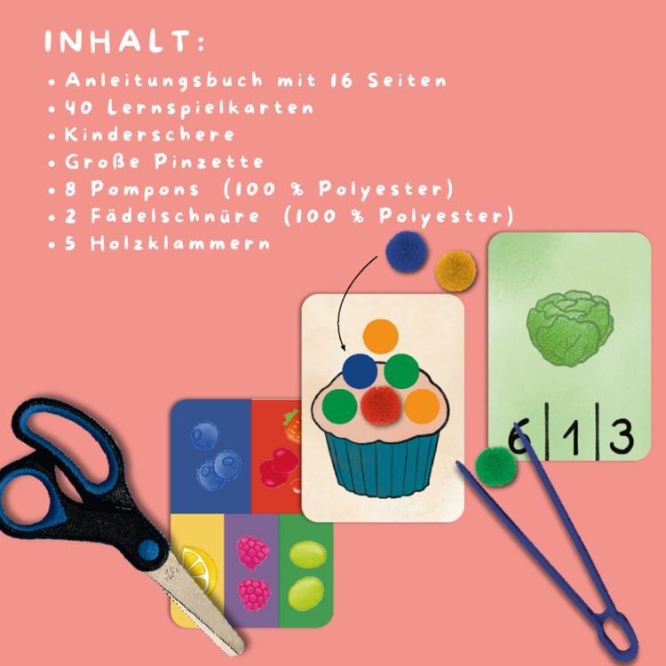 Produktbild: Gemeinsam basteln, gemeinsam wachsen - Lernspiel-Box für gezielte Förderung