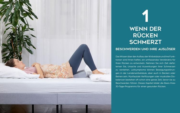 Produktbild: R&uuml;cken &ndash; schmerzfrei in 30 Tagen