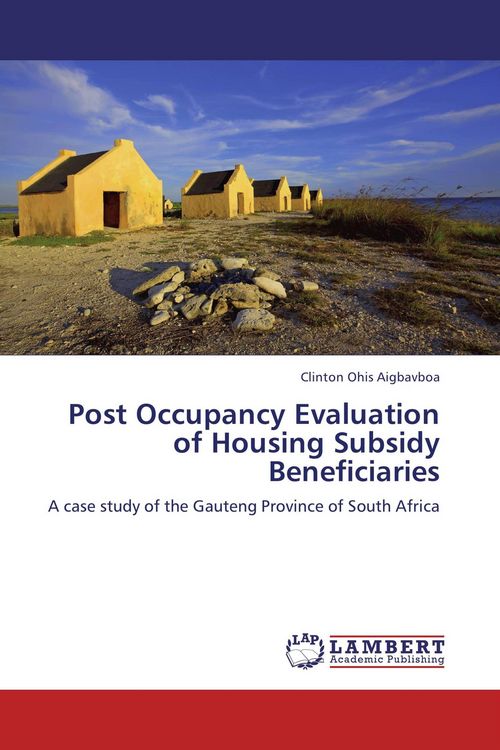 Produktbild: Post Occupancy Evaluation of Housing Subsidy Beneficiaries