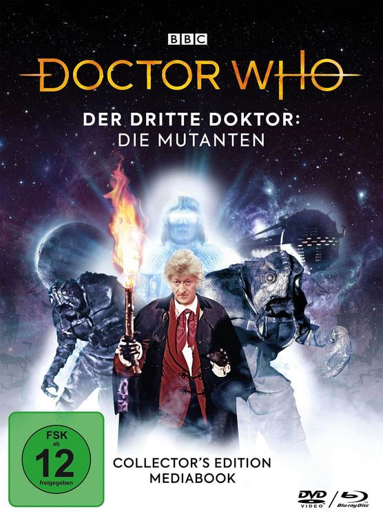 Produktbild: Doctor Who: Der Dritte Doktor - Die Mutanten LTD. (+ 2 DVDs)