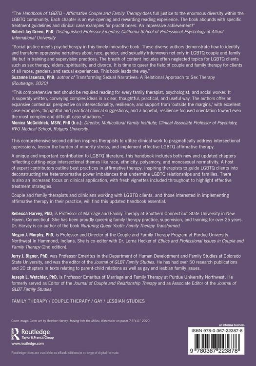 Produktbild: Handbook of LGBTQ-Affirmative Couple and Family Therapy