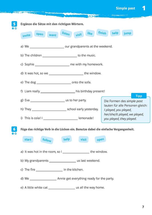 Produktbild: Klett 10-Minuten-Training Englisch Grammatik Simple Past und Present Perfect 6./7. Klasse