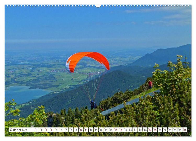 Produktbild: Wanderlust im Schwangau - Impressionen einer grandiosen bayerischen Landschaft (hochwertiger Premium Wandkalender 2026 DIN A2 quer), Kunstdruck in Hochglanz