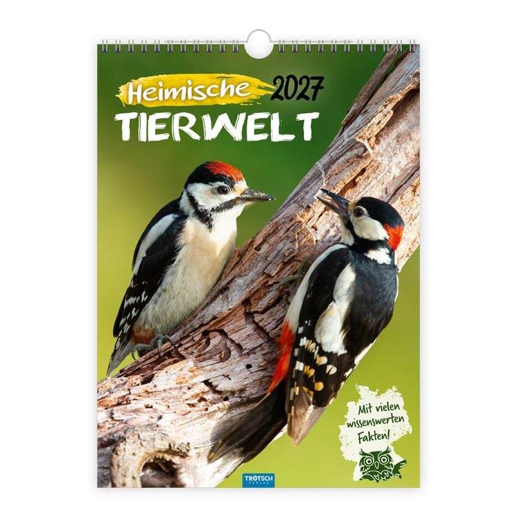 Produktbild: TR&Ouml;TSCH - Classickalender Heimische Tierwelt 2027