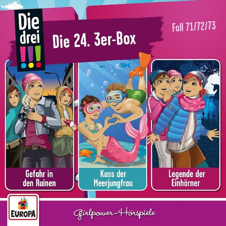 Bild vom Artikel drei !!! 3er Box - Folgen 71-73 vom Autor Heikedine Körting