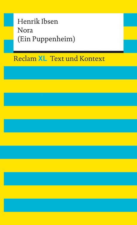 Produktbild: Nora (Ein Puppenheim). Textausgabe mit Kommentar und Materialien